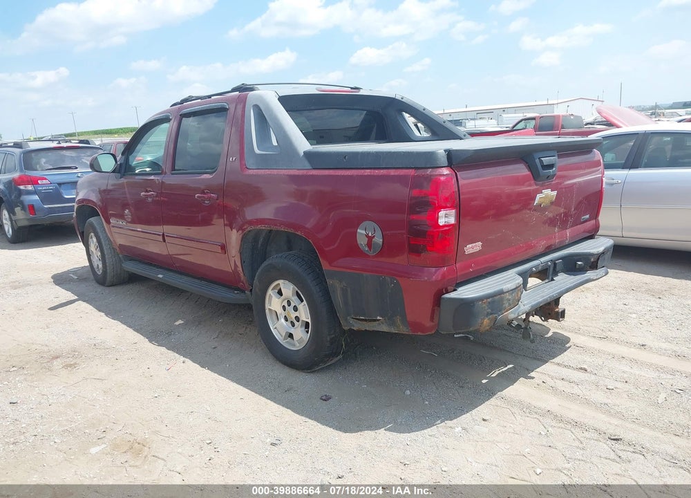 2007 CHEVROLET AVALANCHE 1500 LT VIN: 3GNFK12317G217149