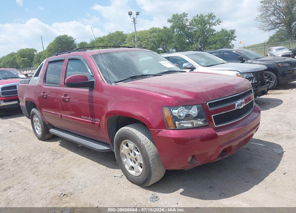 2007 CHEVROLET AVALANCHE 1500 LT VIN: 3GNFK12317G217149