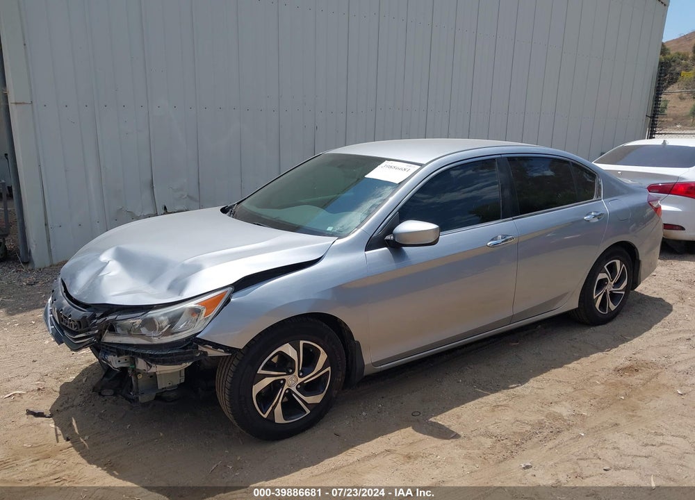 2017 HONDA ACCORD LX VIN: 1HGCR2F33HA272887