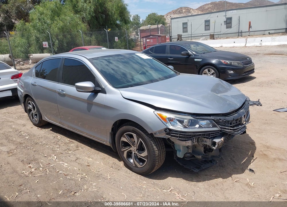 2017 HONDA ACCORD LX VIN: 1HGCR2F33HA272887
