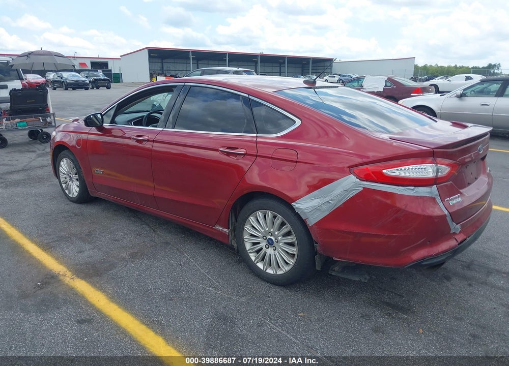2013 FORD FUSION ENERGI TITANIUM VIN: 3FA6P0SU8DR260096