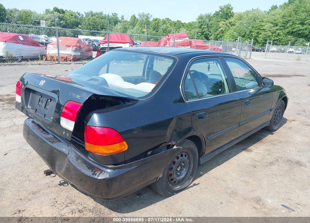 1998 HONDA CIVIC LX VIN: 2HGEJ6575WH614172