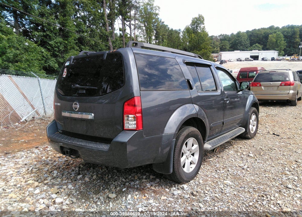 2012 NISSAN PATHFINDER SV VIN: 5N1AR1NB0CC611848
