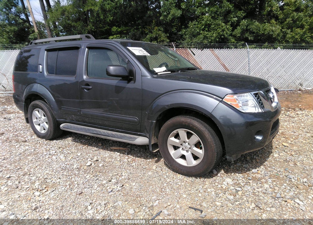 2012 NISSAN PATHFINDER SV VIN: 5N1AR1NB0CC611848
