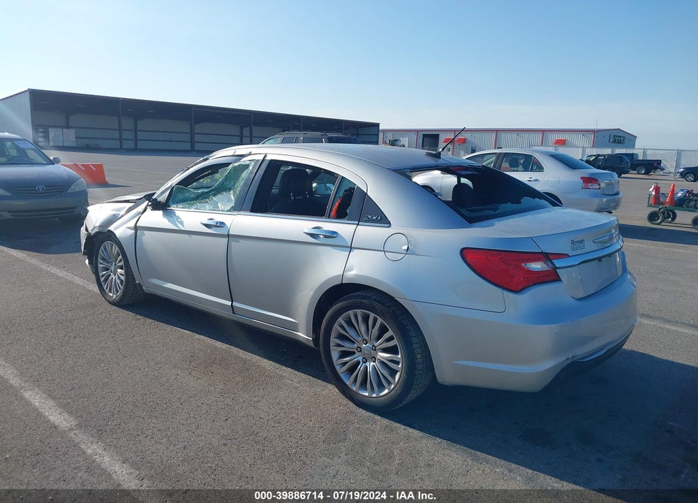 2012 CHRYSLER 200 LIMITED VIN: 1C3CCBCG6CN304762