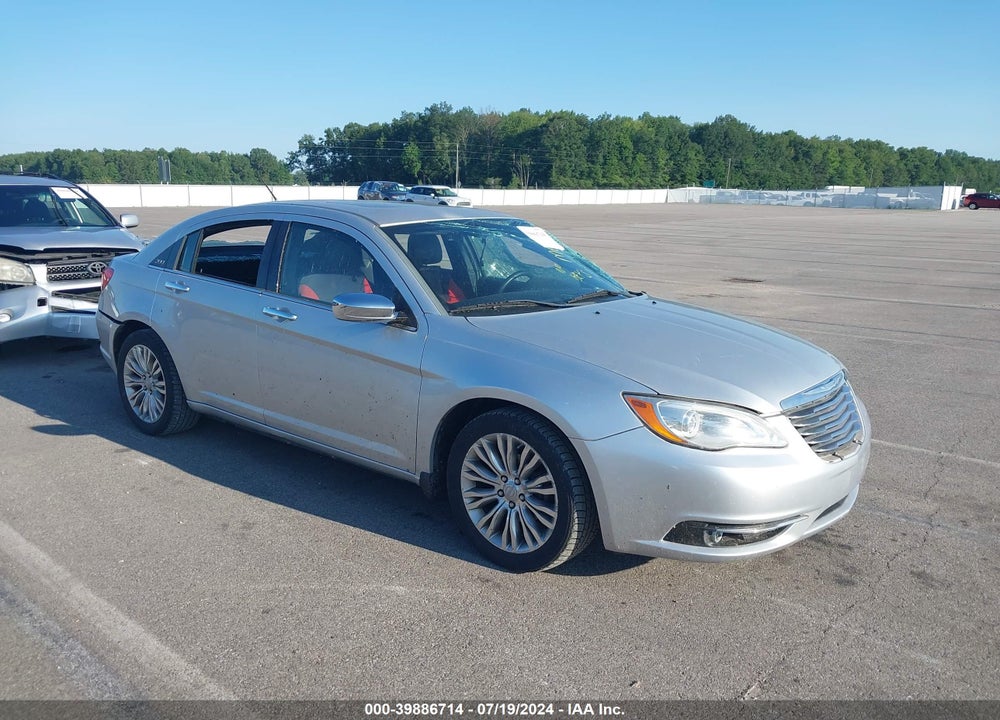 2012 CHRYSLER 200 LIMITED VIN: 1C3CCBCG6CN304762