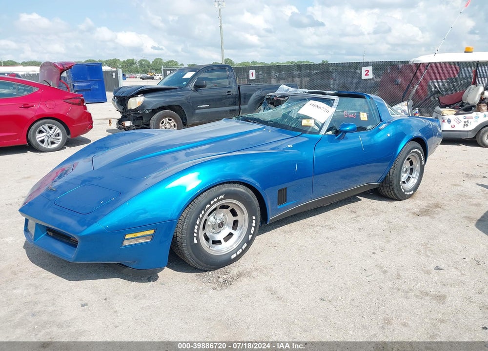 1981 CHEVROLET CORVETTE VIN: 1G1AY8765B5108313