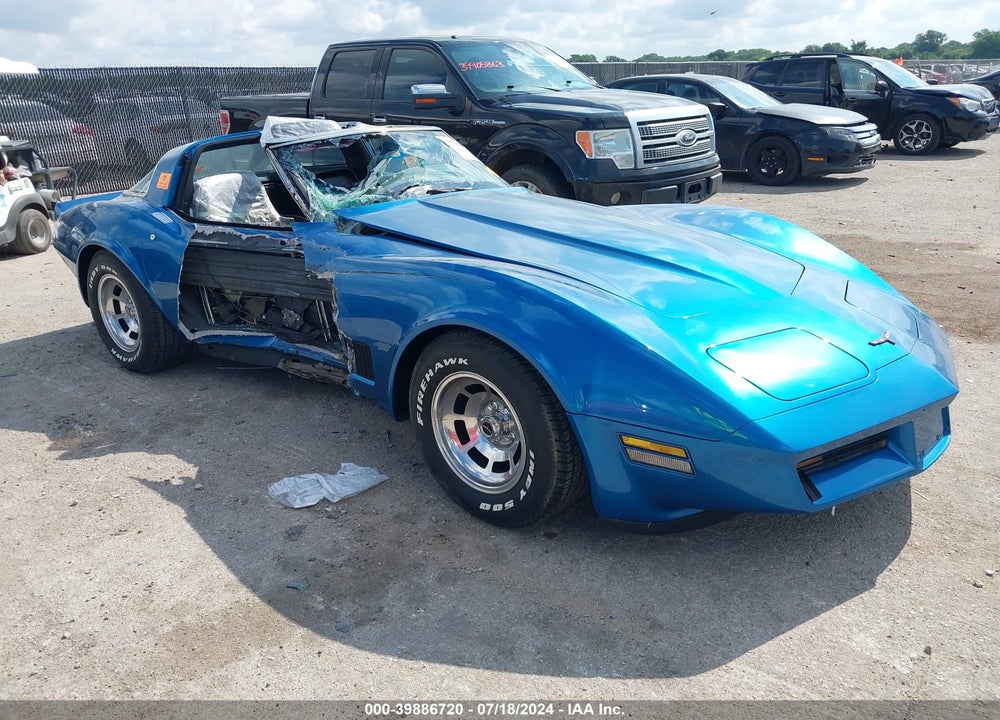 1981 CHEVROLET CORVETTE VIN: 1G1AY8765B5108313