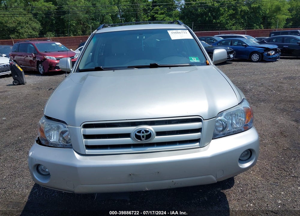 2007 TOYOTA HIGHLANDER V6 VIN: JTEHP21A270189760