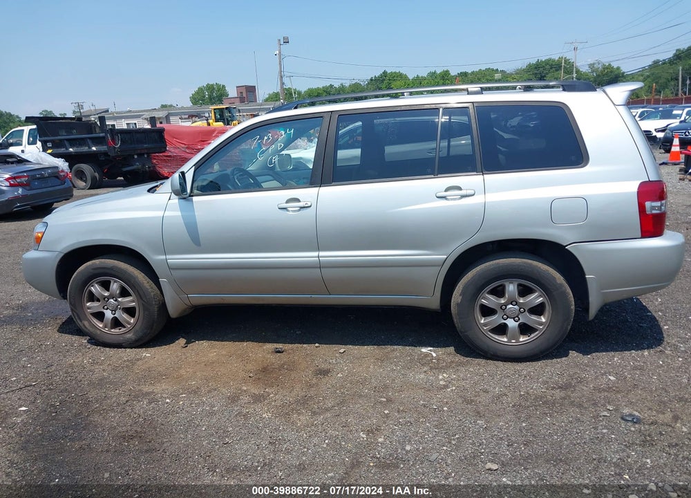 2007 TOYOTA HIGHLANDER V6 VIN: JTEHP21A270189760