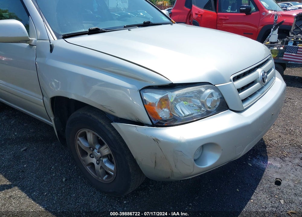2007 TOYOTA HIGHLANDER V6 VIN: JTEHP21A270189760