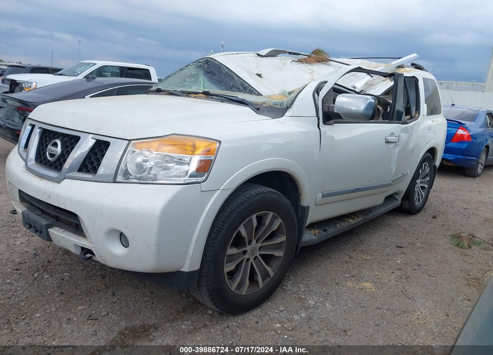 2015 NISSAN ARMADA SL VIN: 5N1BA0NDXFN621013