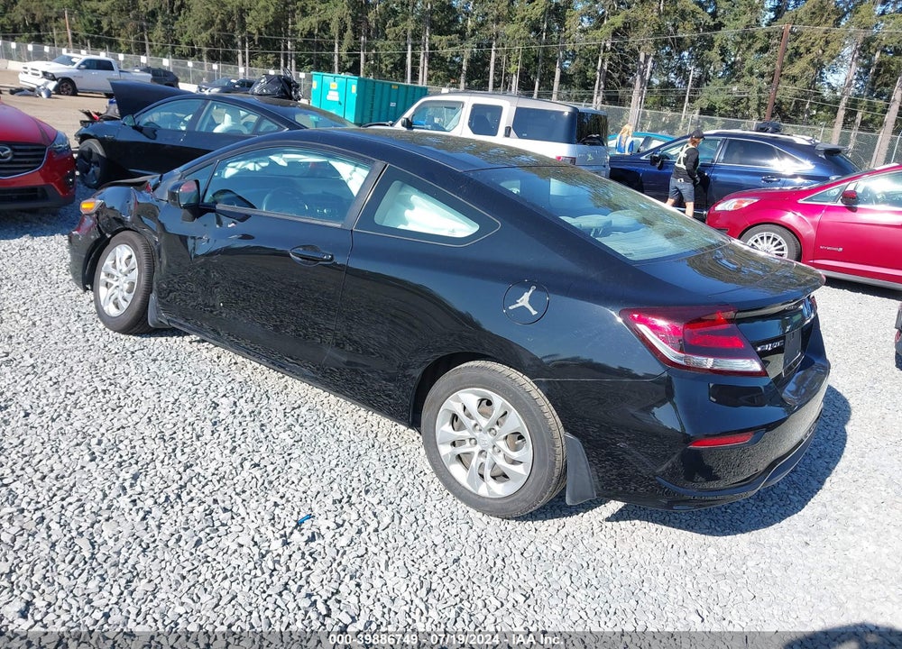 2014 HONDA CIVIC LX VIN: 2HGFG3B51EH523693