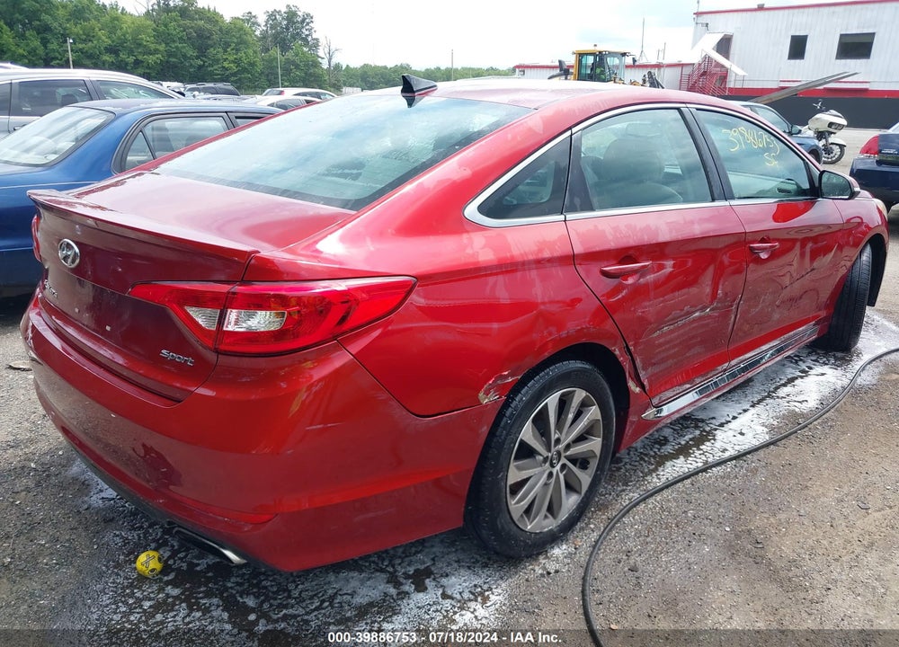 2015 HYUNDAI SONATA SPORT VIN: 5NPE34AF5FH086974