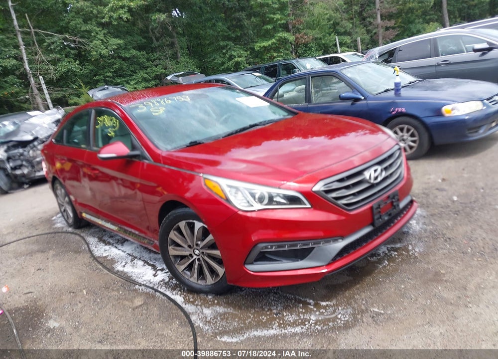 2015 HYUNDAI SONATA SPORT VIN: 5NPE34AF5FH086974