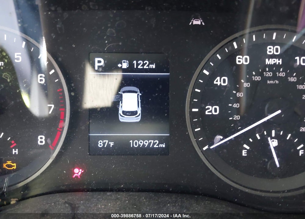 2020 HYUNDAI TUCSON SE VIN: KM8J2CA47LU152237