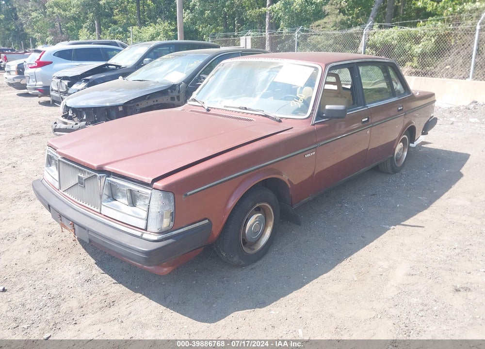 1984 VOLVO 244 DL/GL VIN: YV1AX8840E2999750