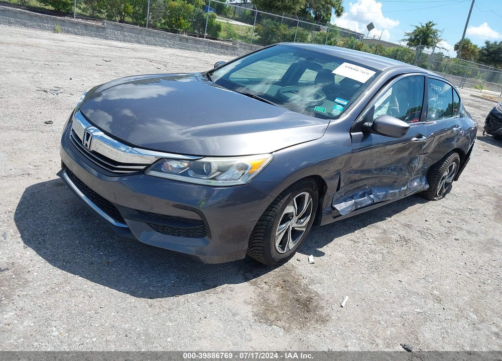 2017 HONDA ACCORD LX VIN: 1HGCR2F31HA271852