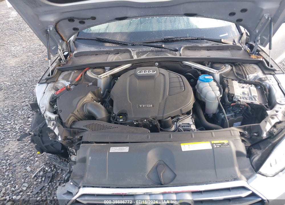 2019 AUDI A5 45 PREMIUM VIN: WAUENCF52KA016626