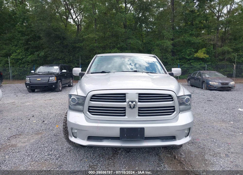 2013 RAM 1500 SPORT VIN: 1C6RR7MT6DS530386