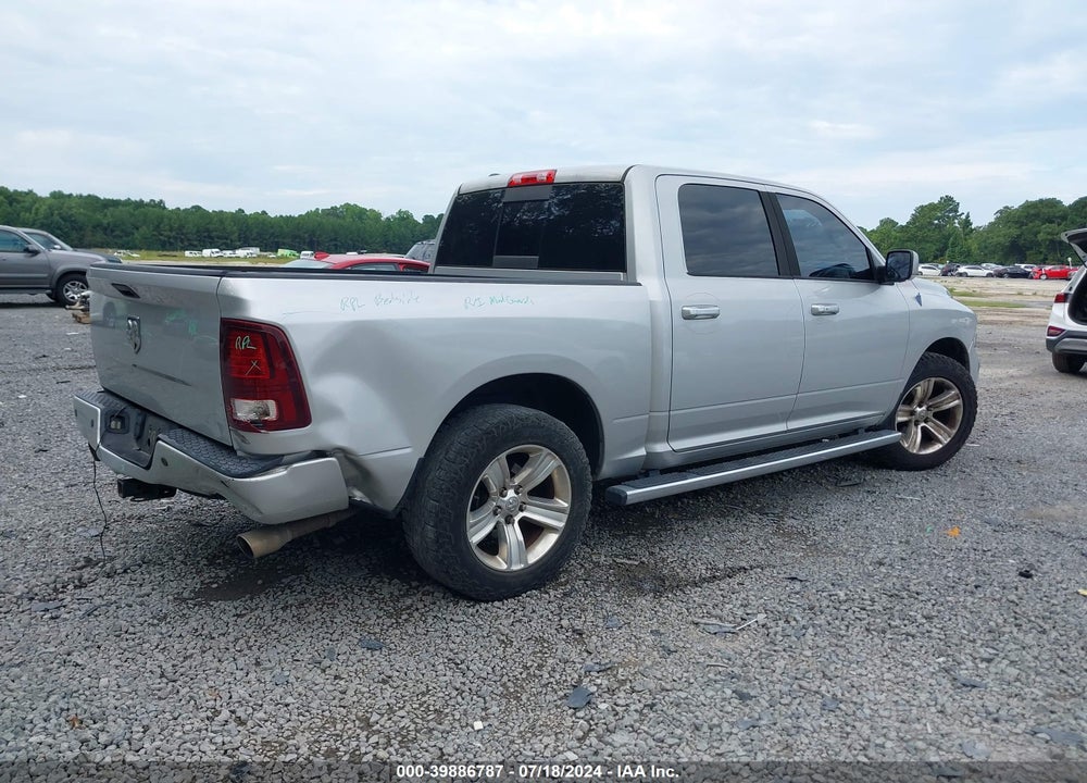 2013 RAM 1500 SPORT VIN: 1C6RR7MT6DS530386