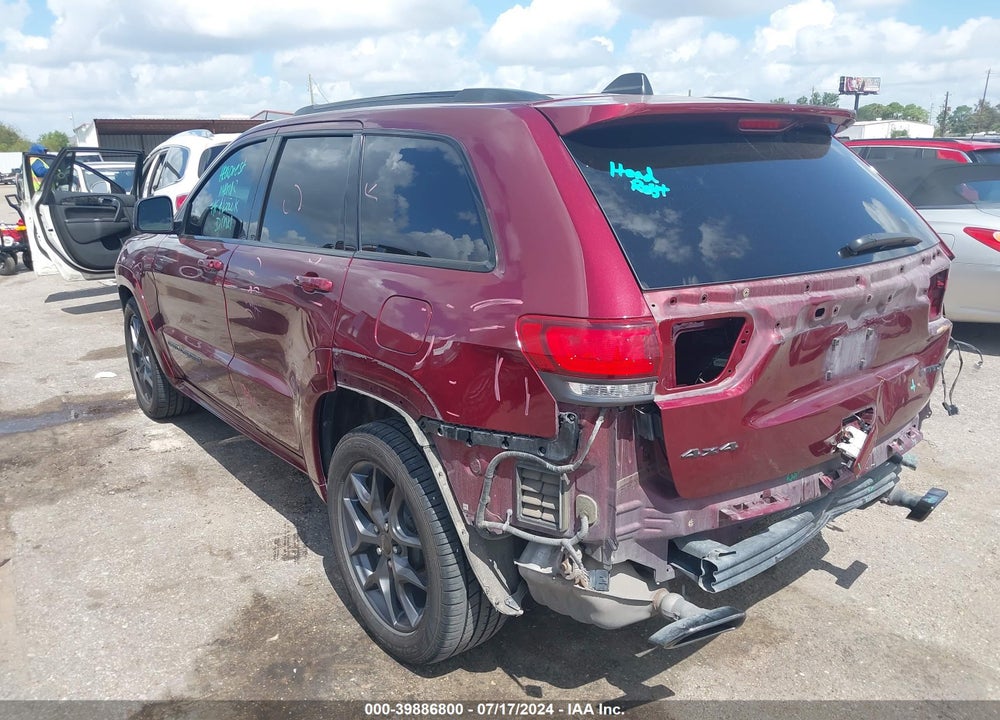 2019 JEEP GRAND CHEROKEE VIN: 1C4RJFBGXKC627873