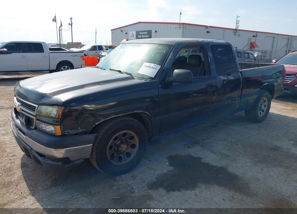 2006 CHEVROLET SILVERADO 1500 WORK TRUCK VIN: 1GCEC19X46Z293909