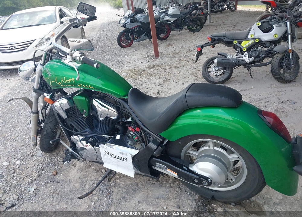 2010 HONDA VT1300 CRA VIN: JH2SC6640AK000218