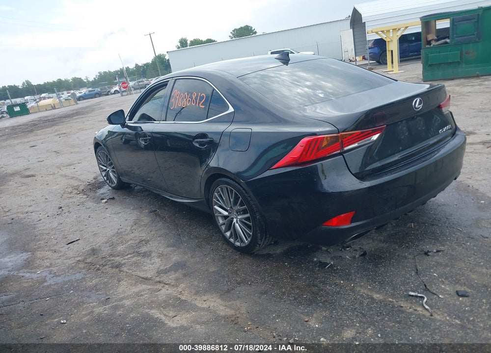 2017 LEXUS IS 200T VIN: JTHBA1D21H5057277