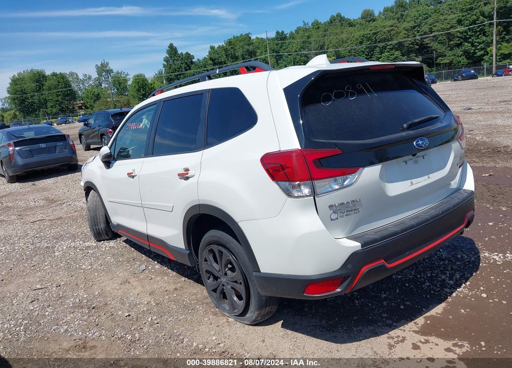 2019 SUBARU FORESTER SPORT VIN: JF2SKAPC1KH400891