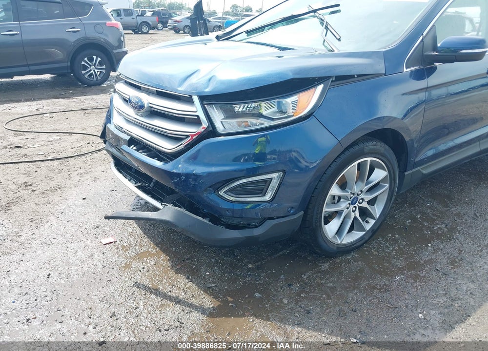 2017 FORD EDGE VIN: 2FMPK4K85HBB46015