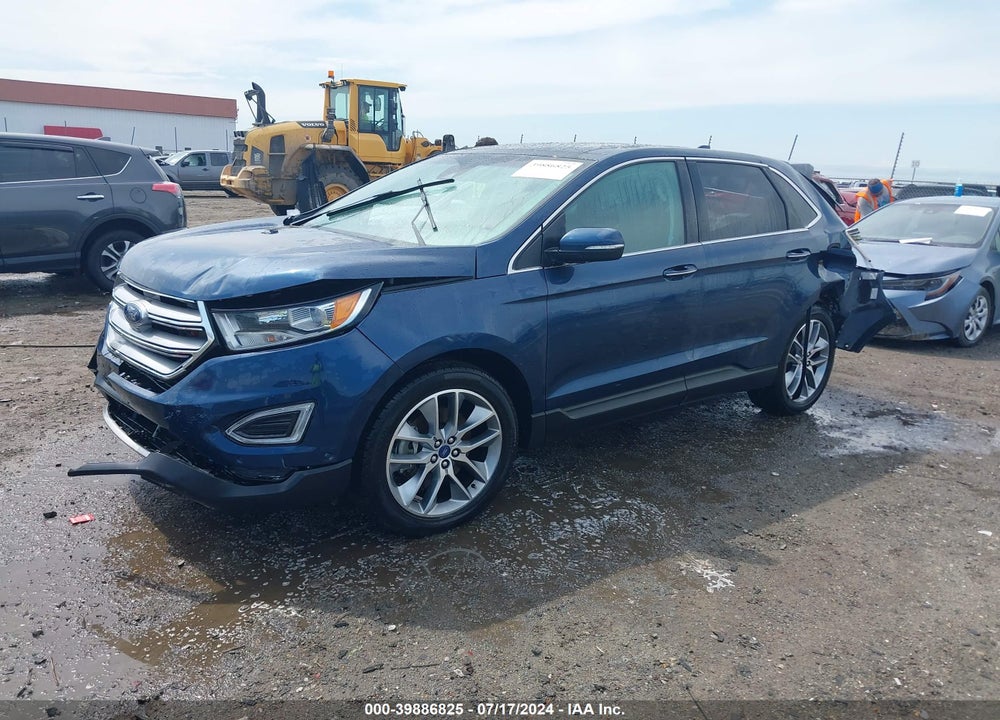 2017 FORD EDGE VIN: 2FMPK4K85HBB46015