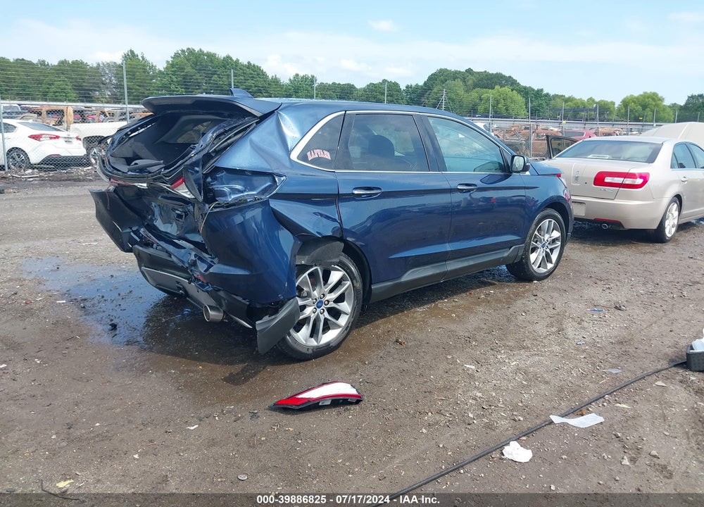 2017 FORD EDGE VIN: 2FMPK4K85HBB46015