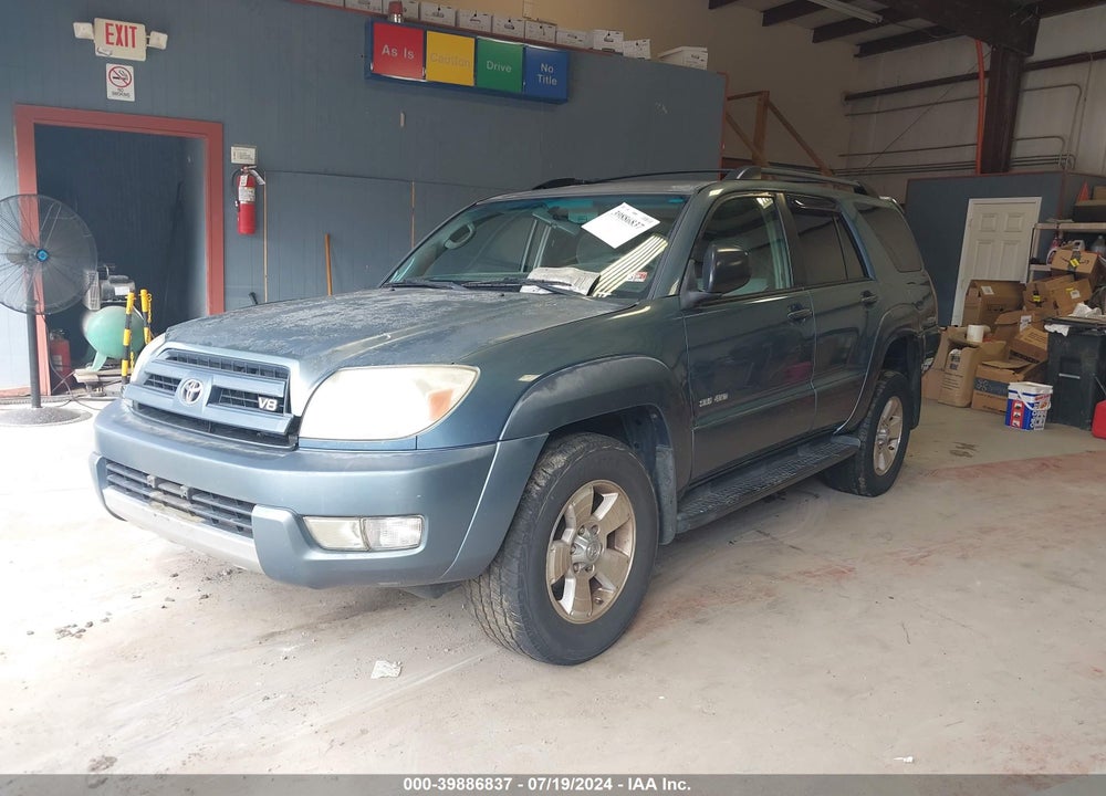 2004 TOYOTA 4RUNNER SR5 V8 VIN: JTEBT14R640033746