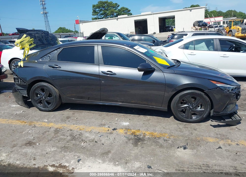 2021 HYUNDAI ELANTRA SEL VIN: 5NPLS4AG5MH028069