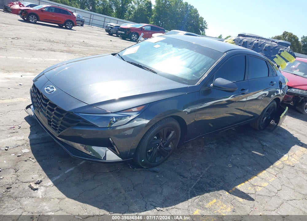 2021 HYUNDAI ELANTRA SEL VIN: 5NPLS4AG5MH028069