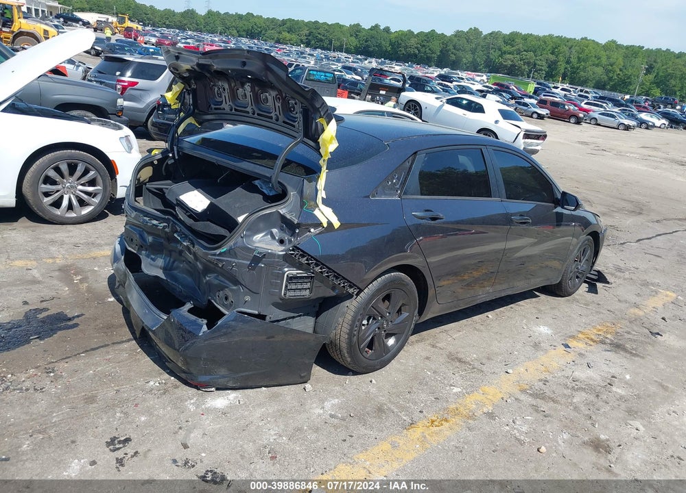 2021 HYUNDAI ELANTRA SEL VIN: 5NPLS4AG5MH028069