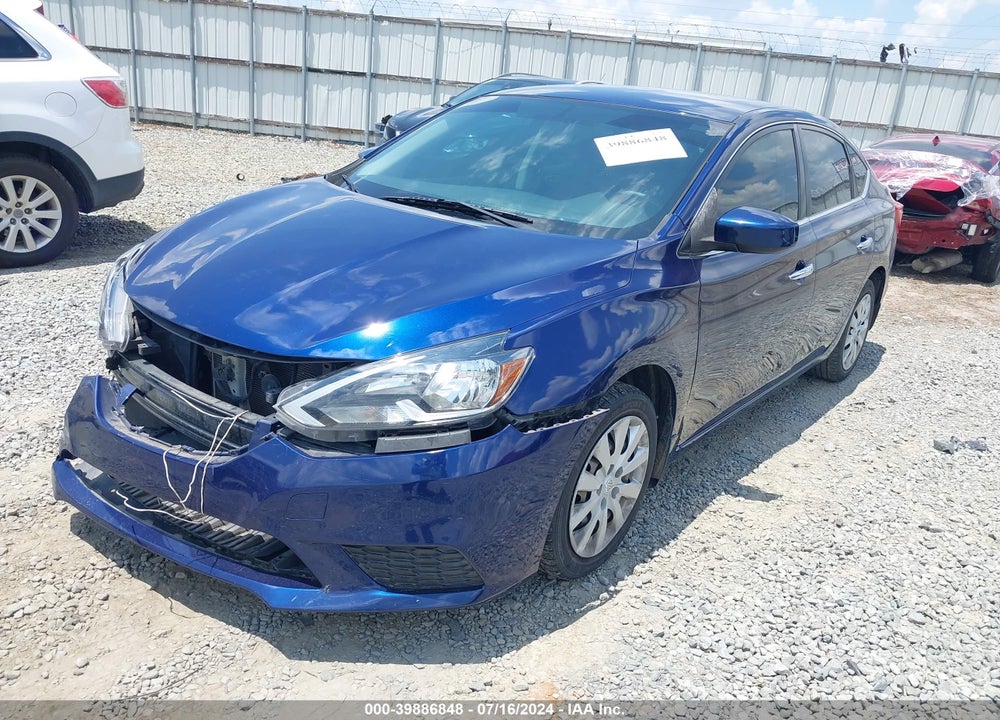2017 NISSAN SENTRA SV VIN: 3N1AB7AP3HL712359