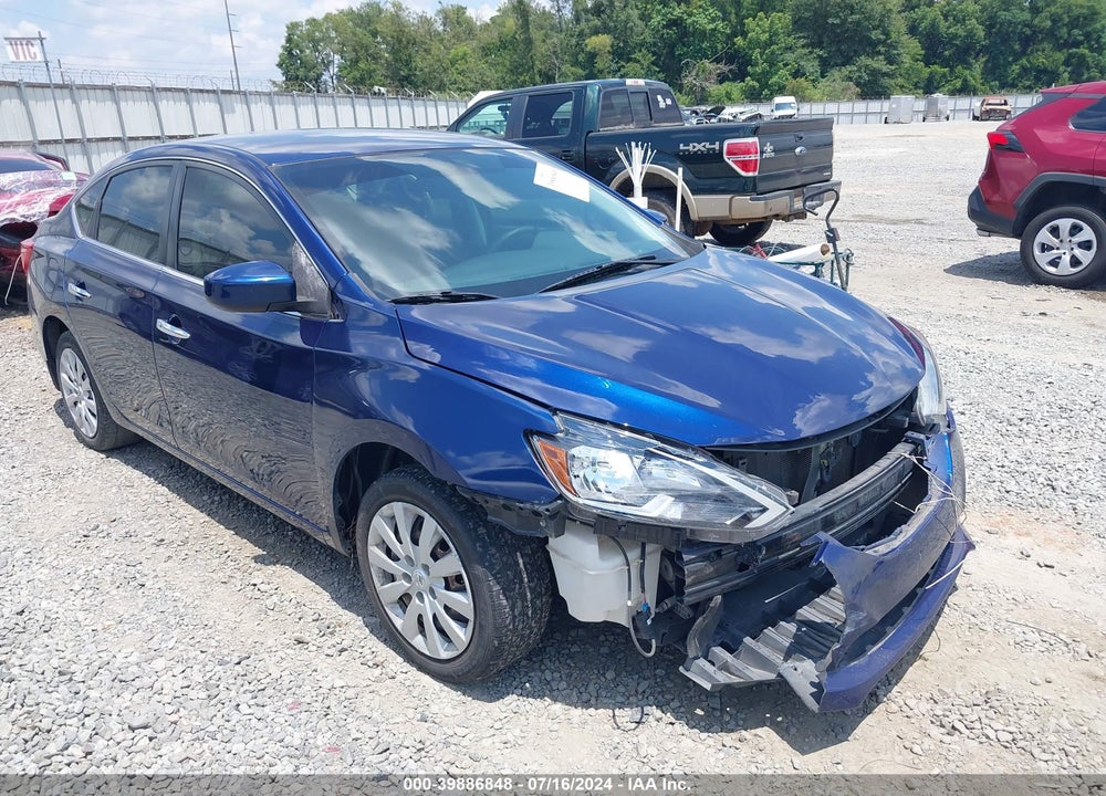 2017 NISSAN SENTRA SV VIN: 3N1AB7AP3HL712359