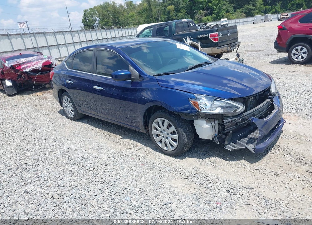 2017 NISSAN SENTRA SV VIN: 3N1AB7AP3HL712359