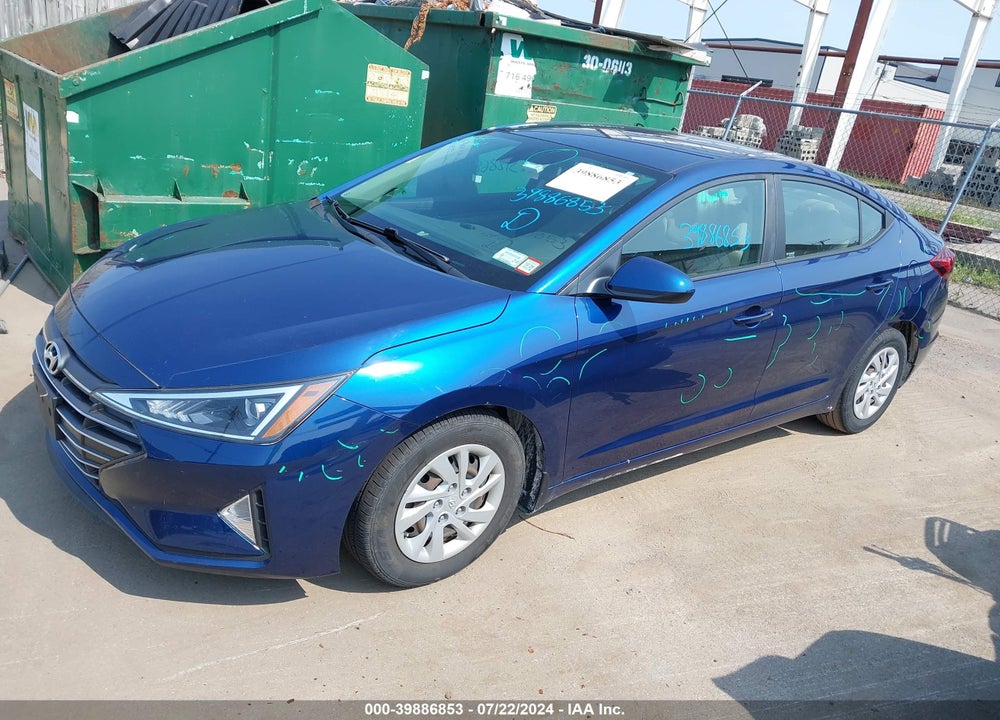 2020 HYUNDAI ELANTRA SE VIN: 5NPD74LF1LH532224