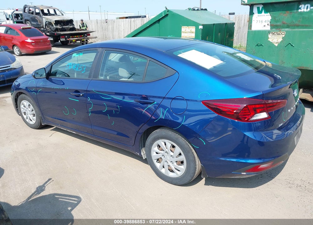 2020 HYUNDAI ELANTRA SE VIN: 5NPD74LF1LH532224