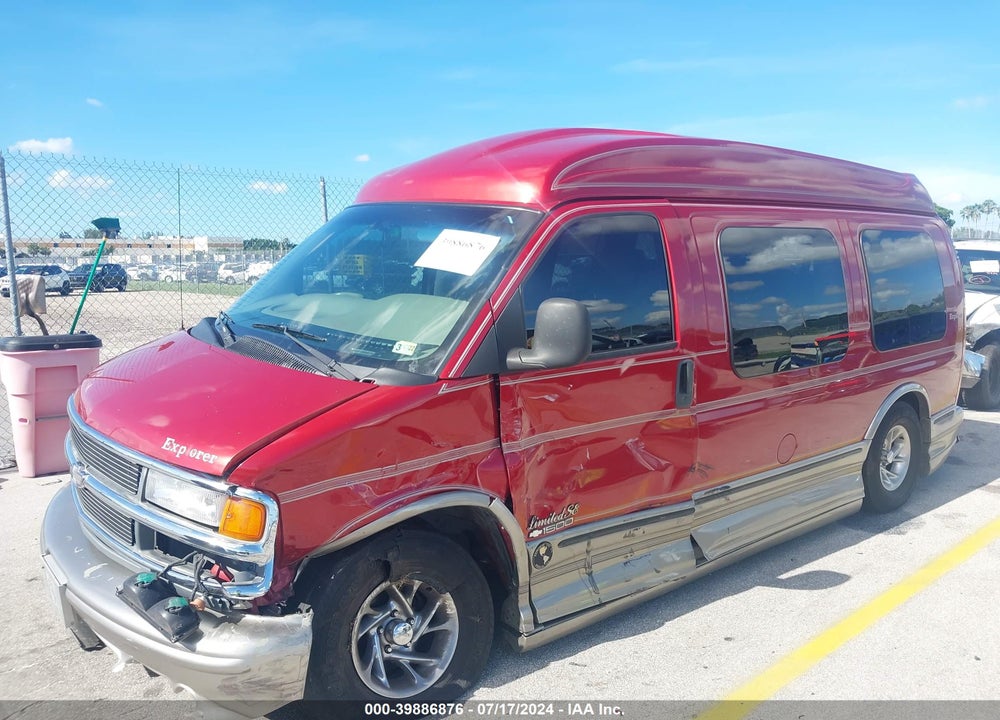 2001 CHEVROLET EXPRESS UPFITTER VIN: 1GBFG15R411160076