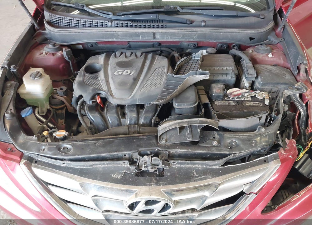 2011 HYUNDAI SONATA SE VIN: 5NPEC4ACXBH129320