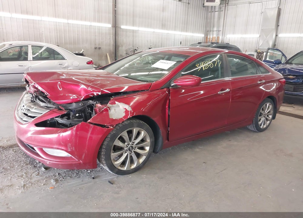 2011 HYUNDAI SONATA SE VIN: 5NPEC4ACXBH129320