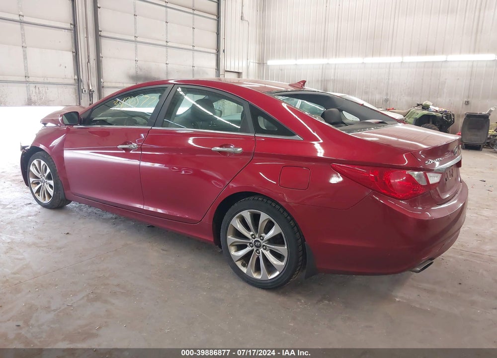 2011 HYUNDAI SONATA SE VIN: 5NPEC4ACXBH129320