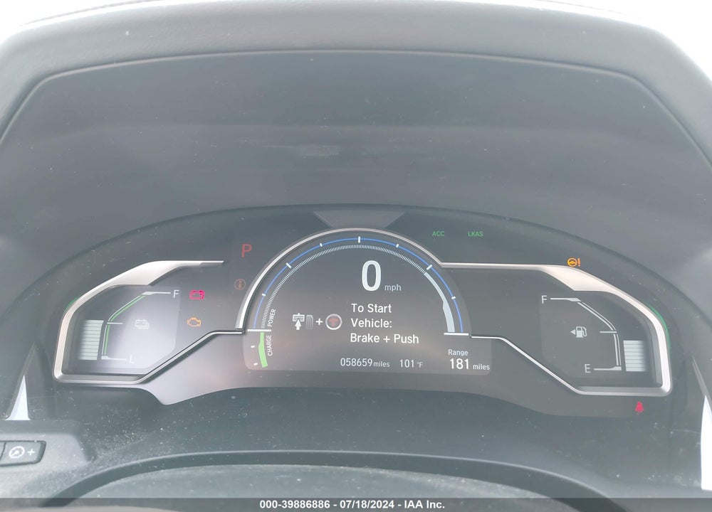 2018 HONDA CLARITY PLUG-IN HYBRID VIN: JHMZC5F10JC008836
