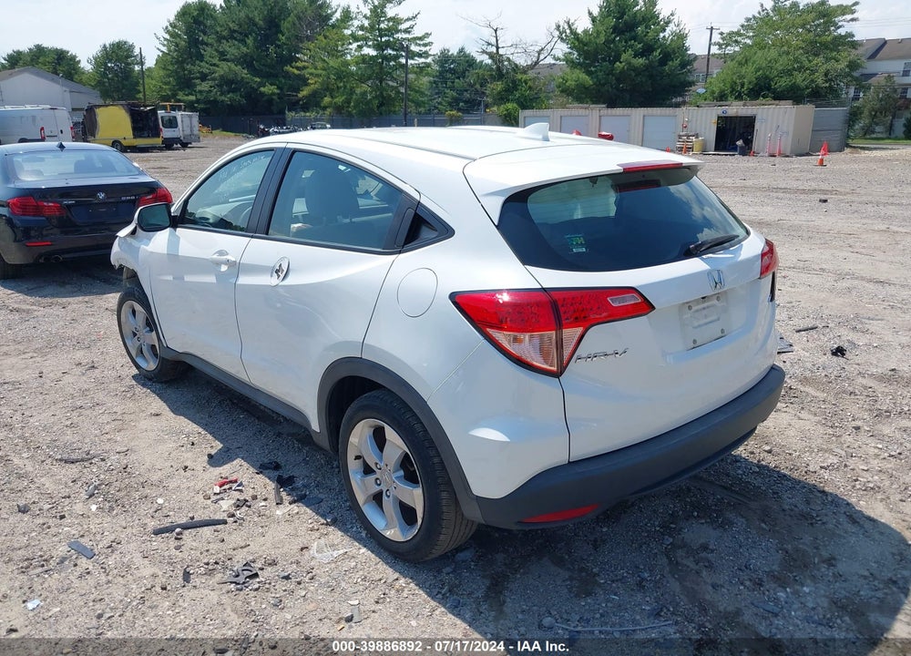 2016 HONDA HR-V LX VIN: 3CZRU6H3XGM752612