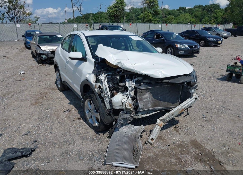 2016 HONDA HR-V LX VIN: 3CZRU6H3XGM752612