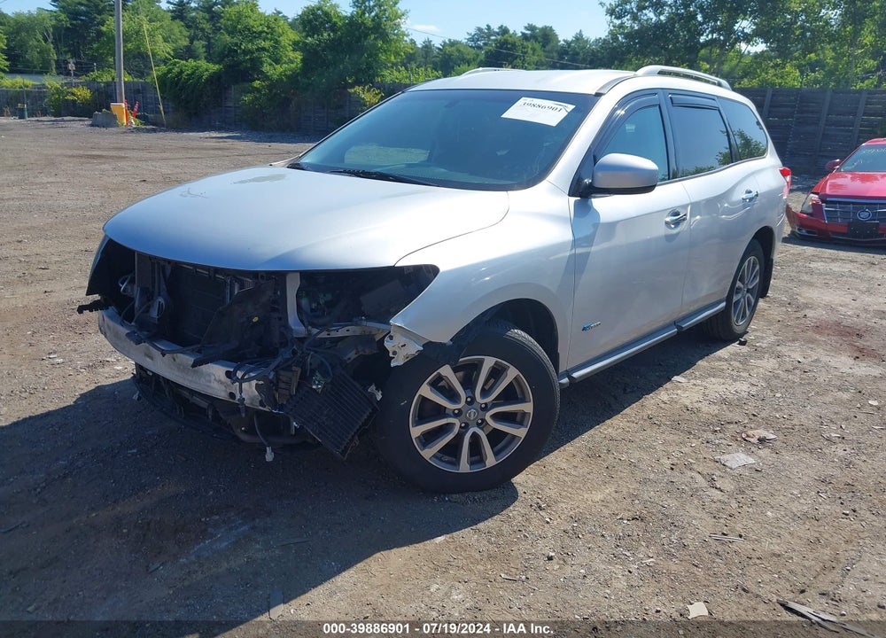 2014 NISSAN PATHFINDER HYBRID SV VIN: 5N1CR2MM1EC642188